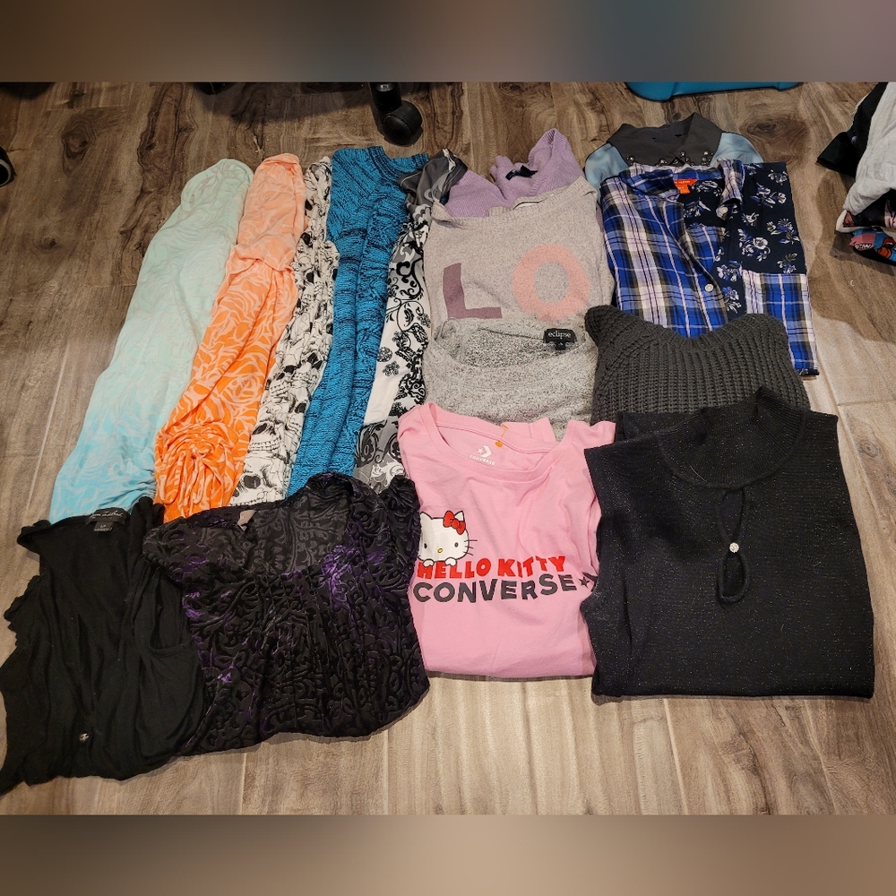 Lot of 15 womens shirts